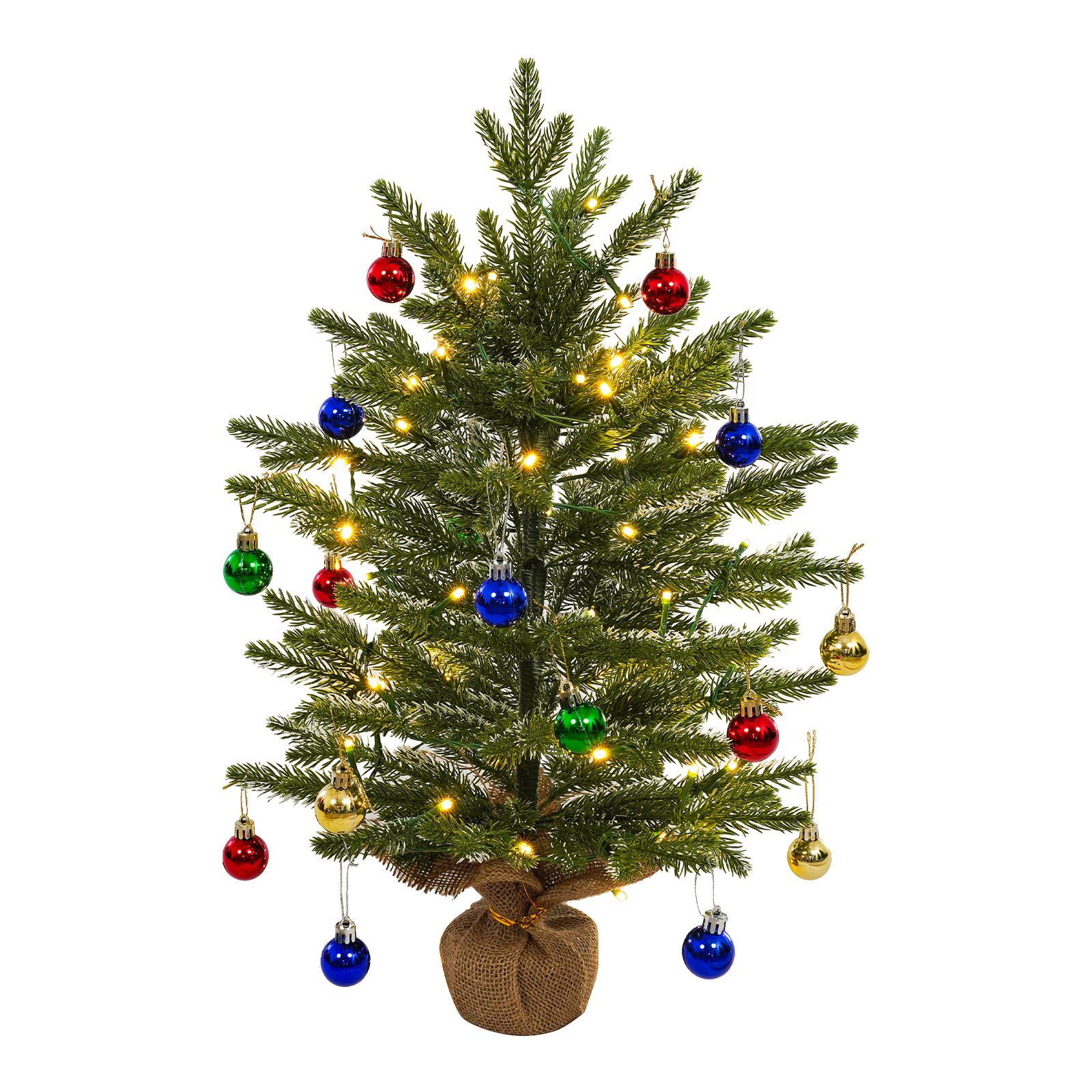 Culivaro 2ft Mini Christmas Tree, PE Tabletop Xmas